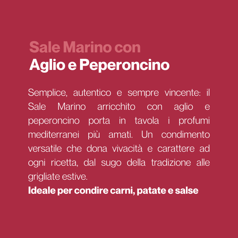 SALE CON AGLIO E PEPERONCINO