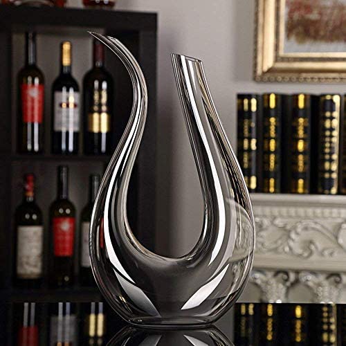 Decanter in cristallo soffiato a mano - Divinoest