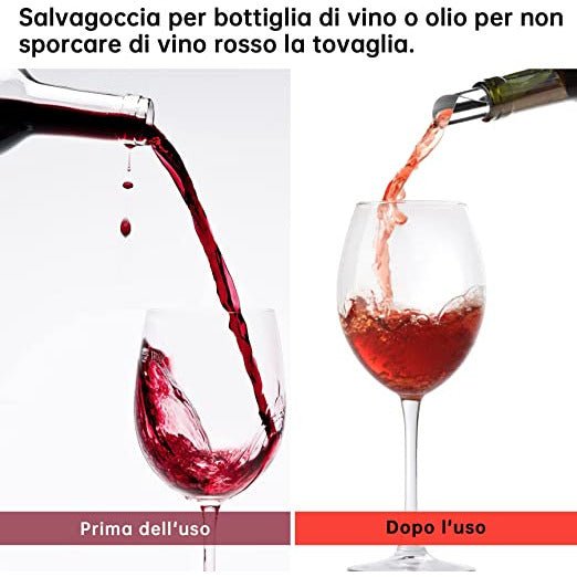 Salvagoccia disco - 5 pezzi - Divinoest