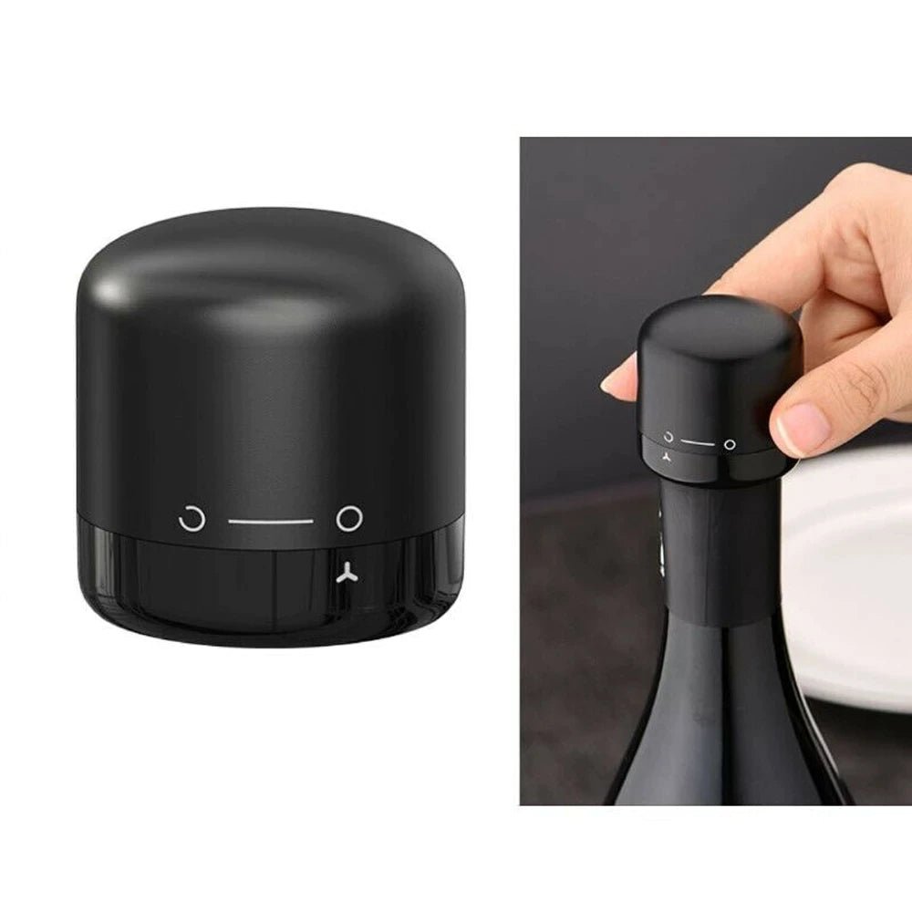 Tappo in silicone ruotabile per bottiglia di vino - Divinoest