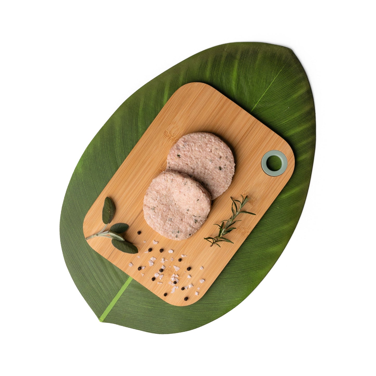 Hamburger di pollo bio