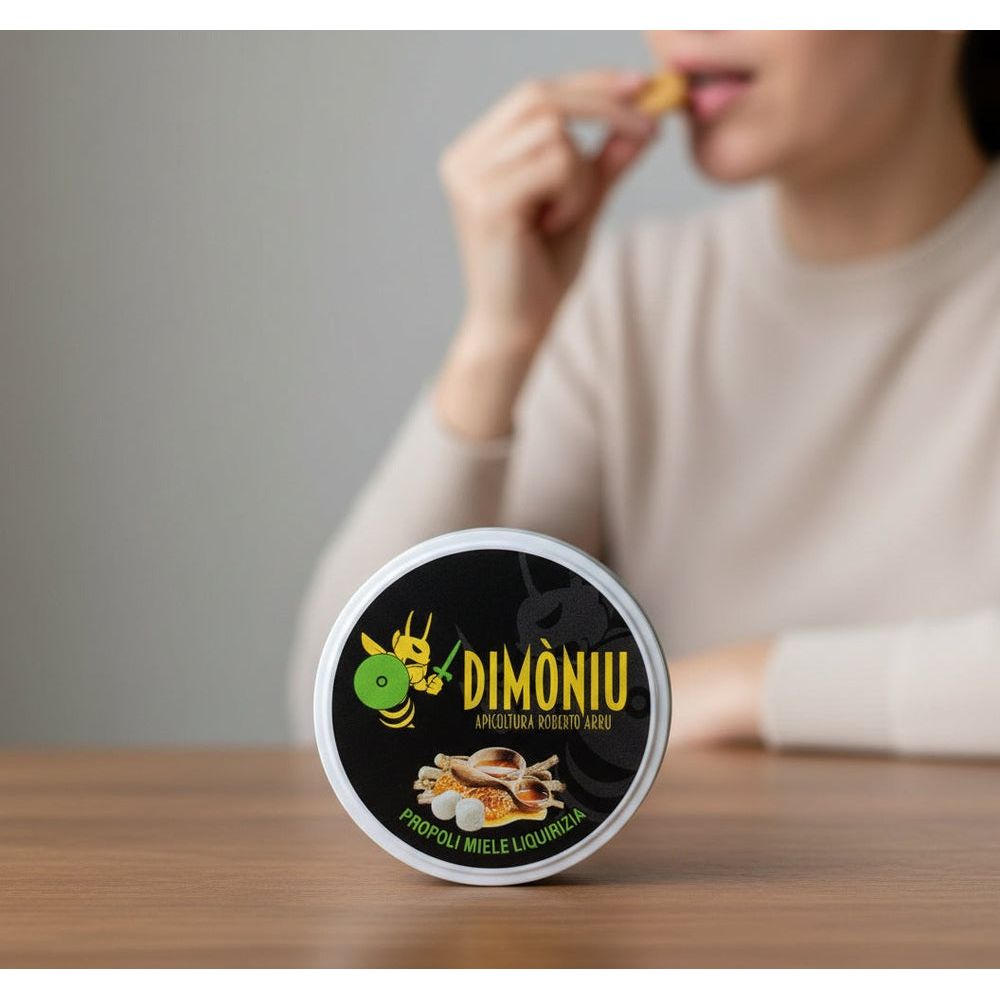Caramelle balsamiche propoli Miele e Liquirizia - Apicoltura Roberto Arru