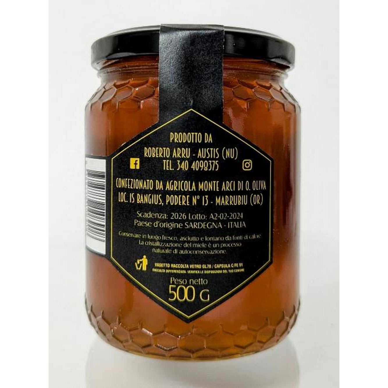 Miele di Eucalipto 500gr - Apicoltura Roberto Arru