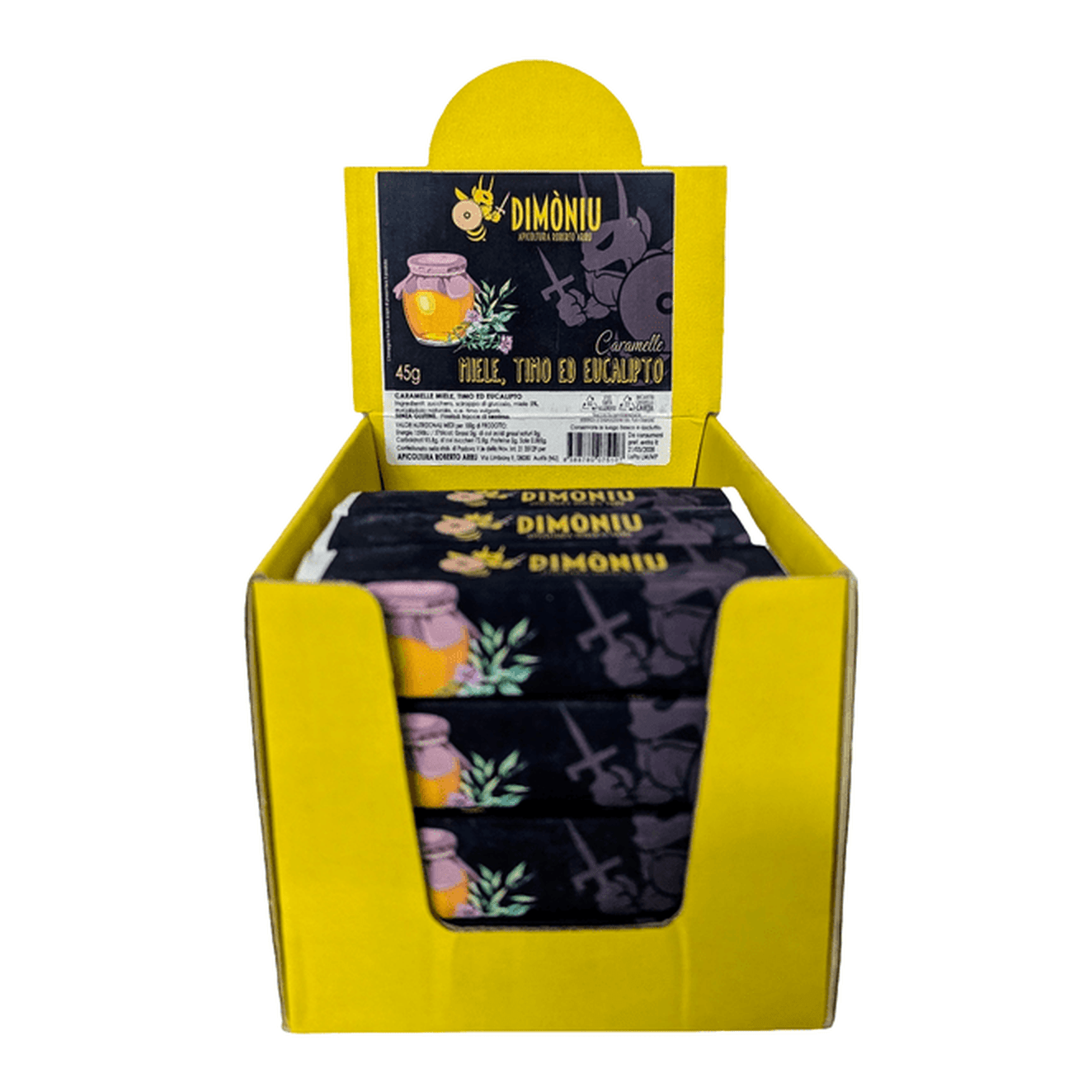 Caramelle Miele,Timo e Eucalipto stick - Apicoltura Roberto Arru