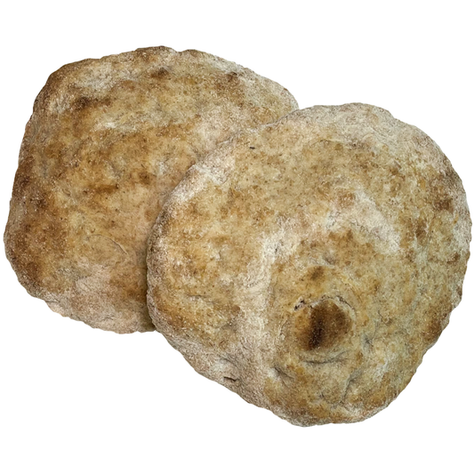 ciaccine (focacce) con farina integrale (n.4 ciaccine)