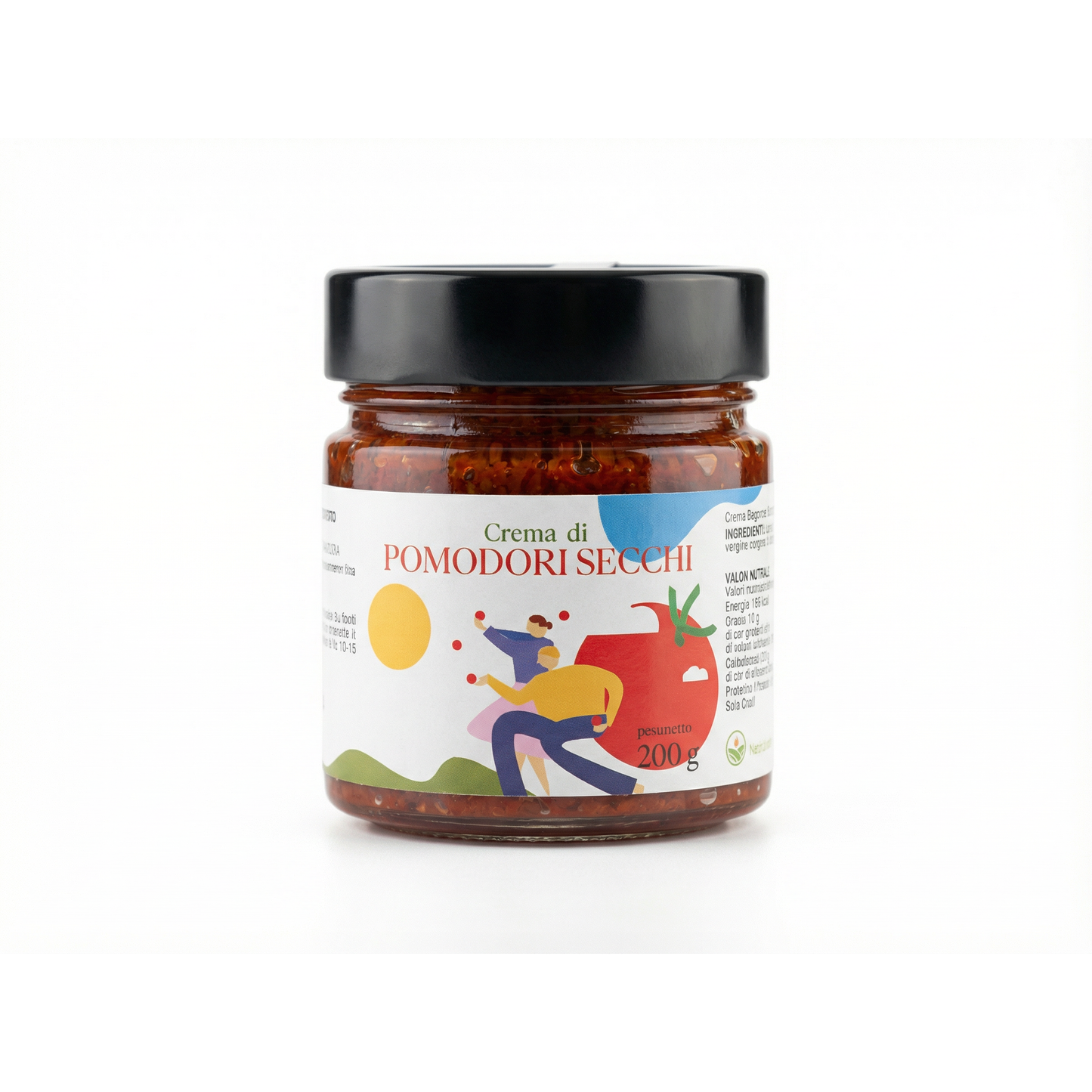 Paté di Pomodori Secchi Artigianale - Con Olio EVO