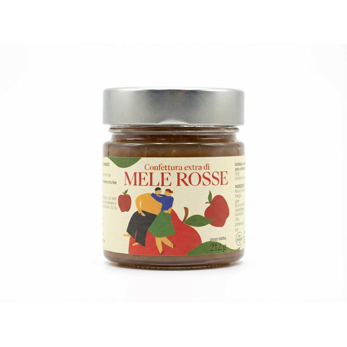 Confettura Extra di Mele Rosse Artigianale - Senza Conservanti