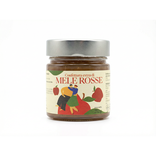 Confettura Extra di Mele Rosse Artigianale - Senza Conservanti